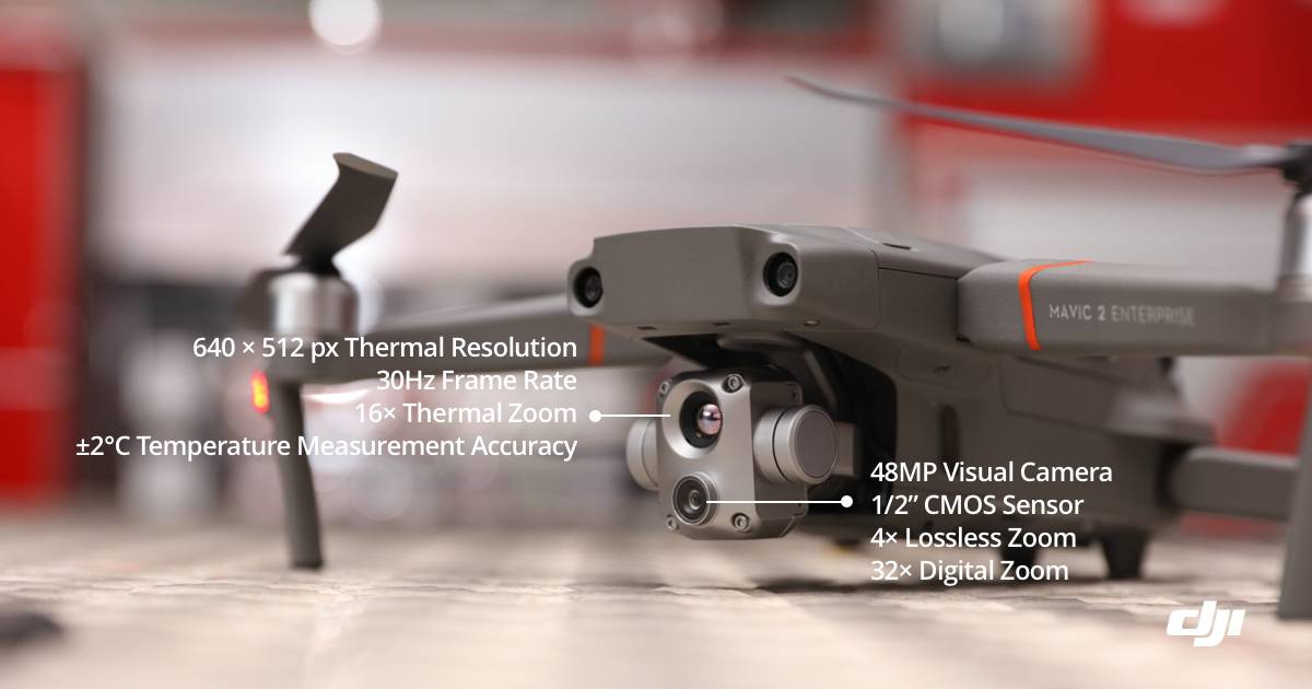 DJI Mavic 2 Enterprise Advanced Drone delivers improved thermal vision and accuracy