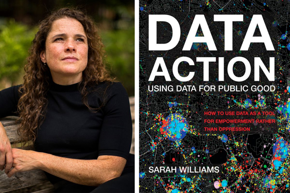 MIT urban planning professor Sarah Williams’ new book, “Data Action,” outlines ways of using big data to help the public good in cities today. Photo by Adam Glanzman