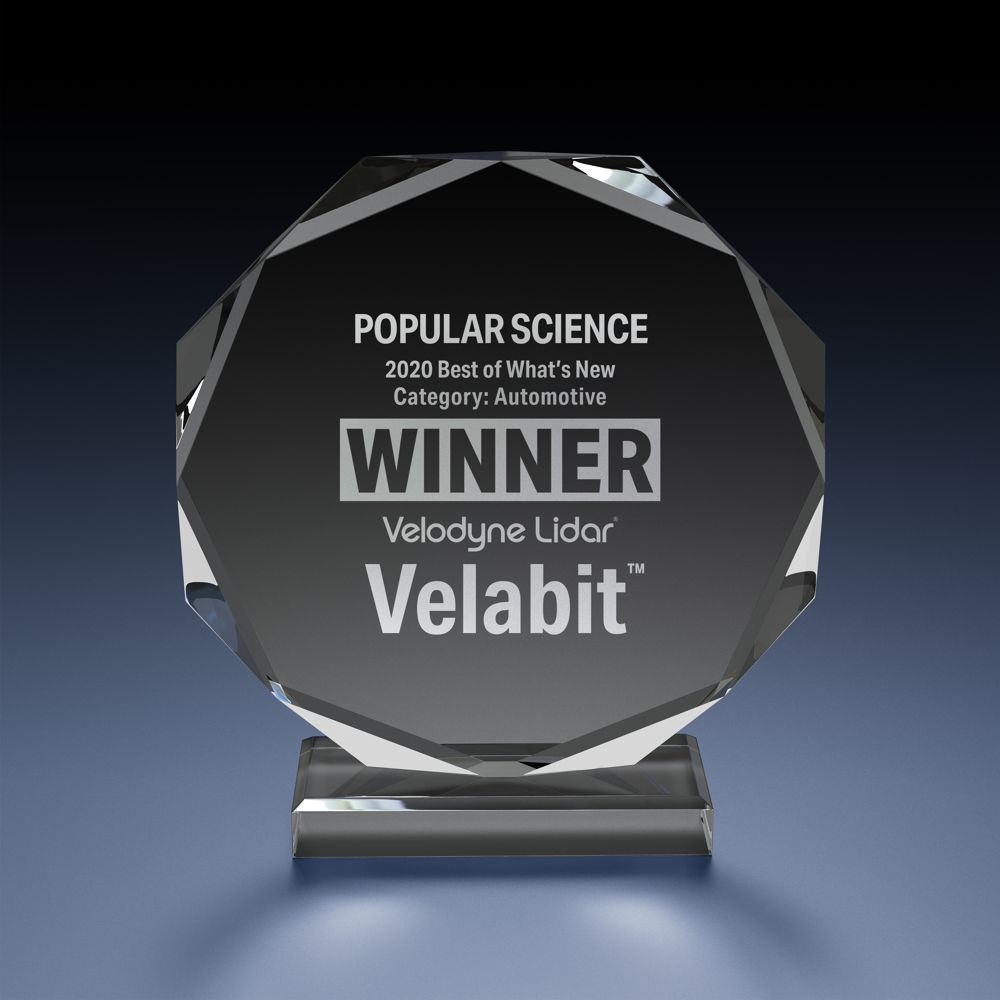 Velodyne Lidar’s Velabit™ sensor was named a winner in the Best of What’s New awards by Popular Science.