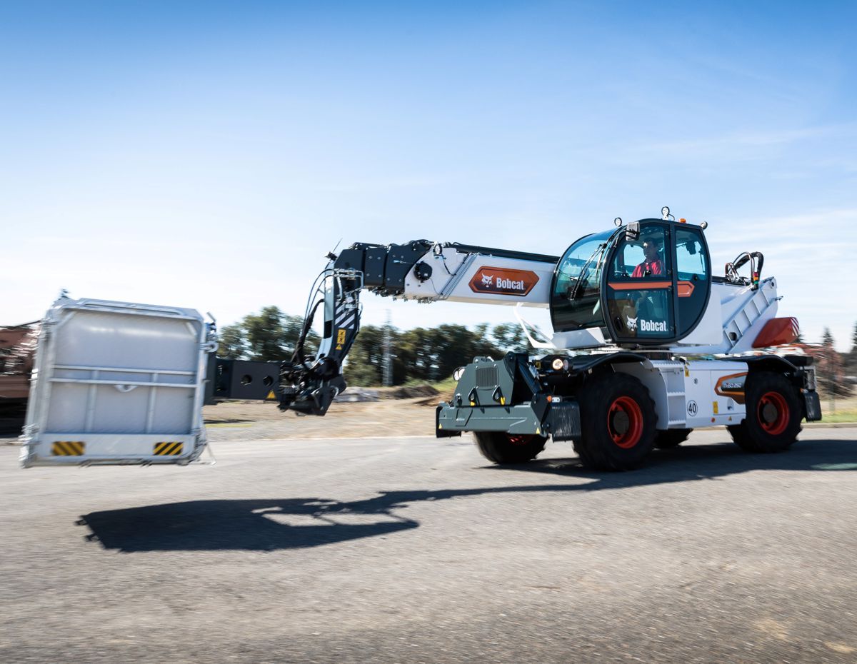 Bobcat introduces new generation of Rotary Telehandlers