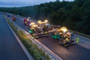 VÖGELE pavers enable German motorway rehabilitation in record time