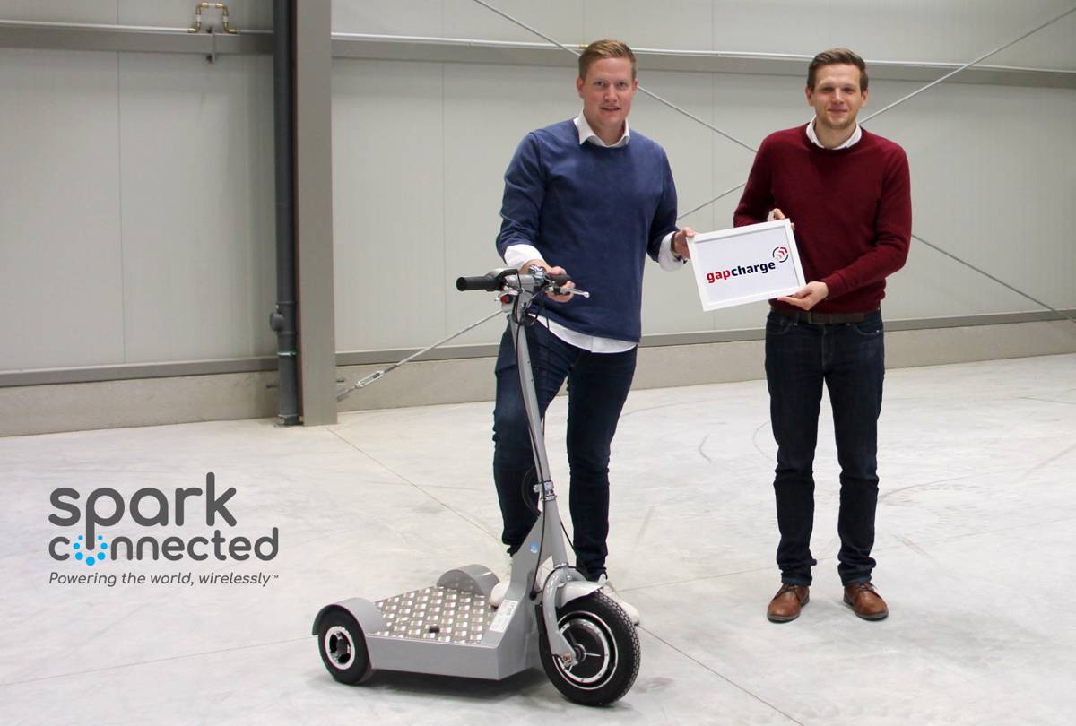 Spark Connected and gapcharge partner on 100W+ wireless charging for Industrial Logistics and Electric Mobility Markets, another industry first.