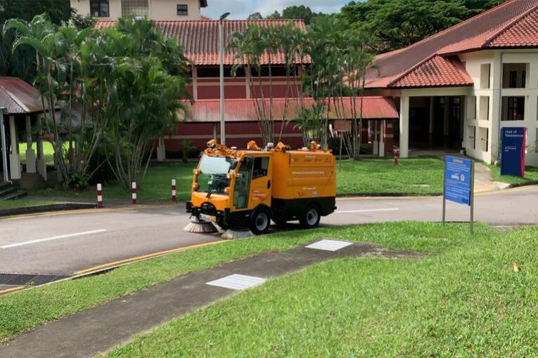 ENWAY receives approval for Autonomous Sweepers on public roads in Singapore