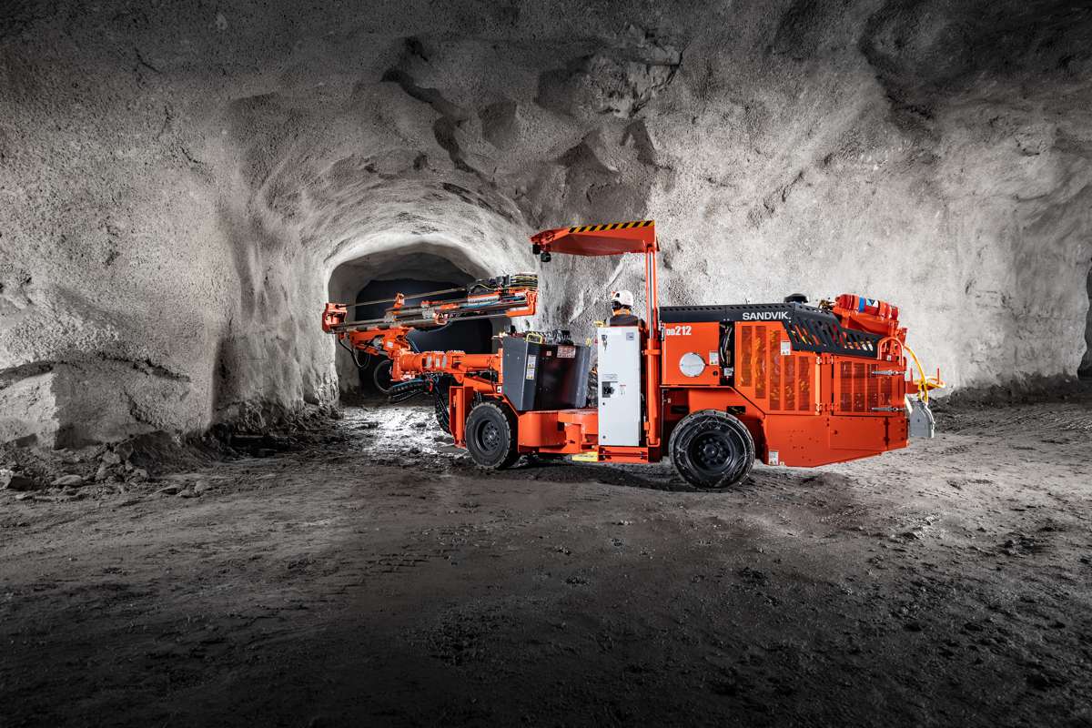 Sandvik DD212 Development drill rig delivers versatility for narrow vein tunnelling