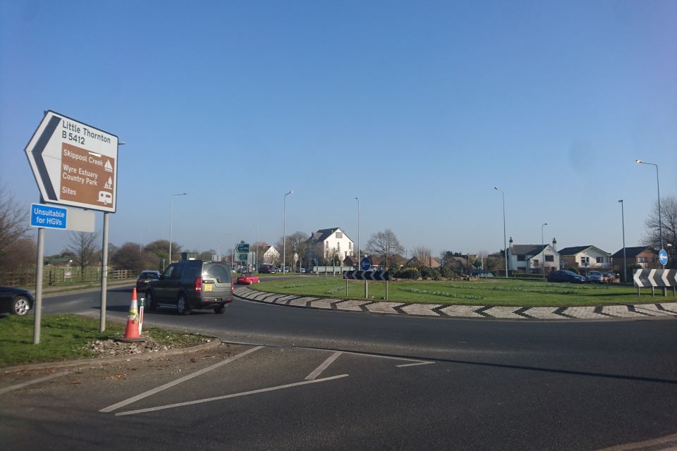 Work to remove Skippool junction roundabout starts on Monday