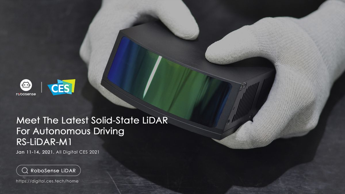 RoboSense SOP automotive solid-state LiDAR announced at CES 2021