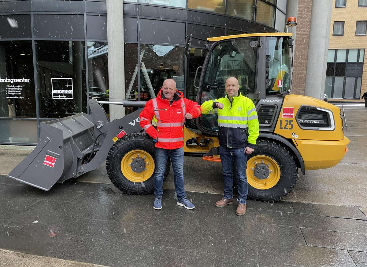 VolvoCE delivers first Electric Compact machines ordered at bauma