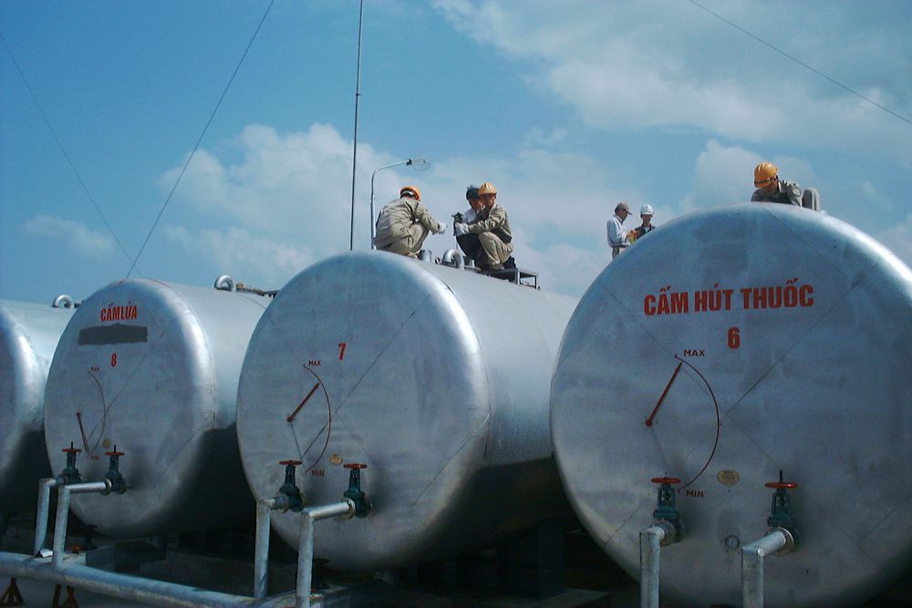 Bitumen Storage Tanks