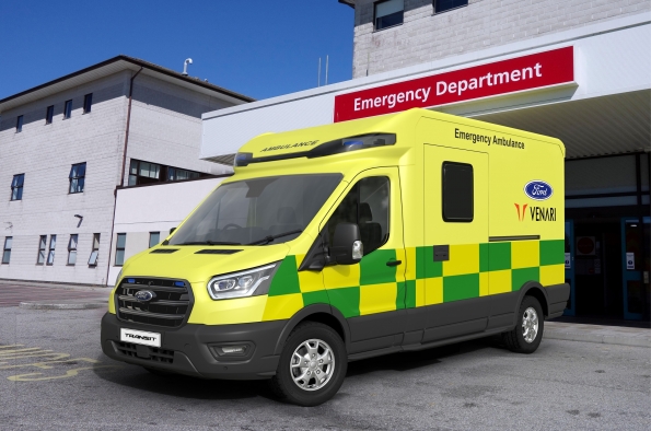 Ford and Venari build on expertise to produce Project Siren lightweight Ambulances