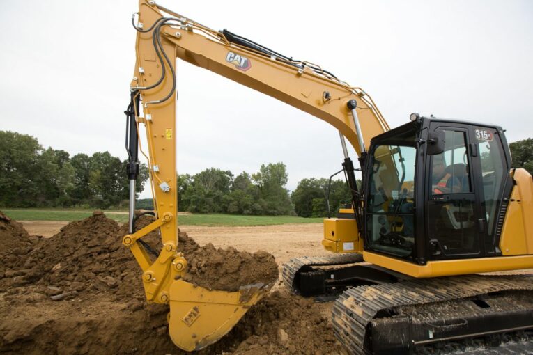 New Cat 315 GC next-generation Excavator reduces maintenance and fuel costs