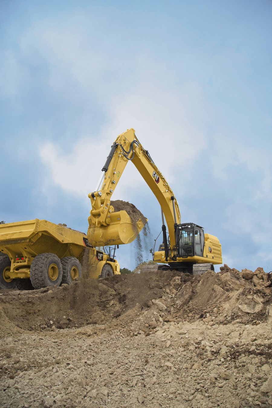 Next Generation Cat 349 Excavator delivers 45 percent more operating efficiency