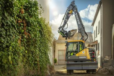 VolvoCE expands line-up with new EWR130E Wheeled Excavator