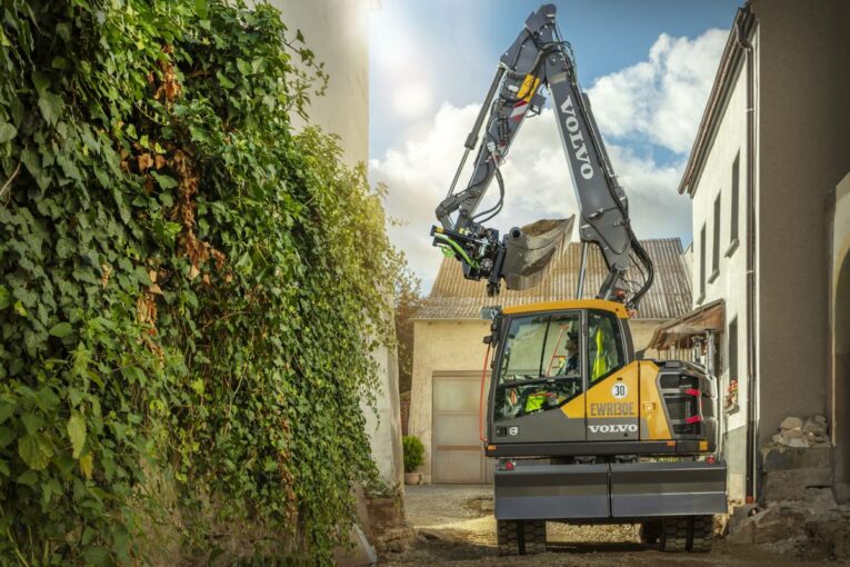 VolvoCE expands line-up with new EWR130E Wheeled Excavator