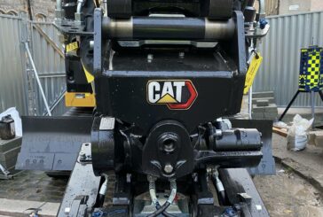 Keystone Construction opt for Cat Excavator with new Caterpillar TiltRotate System