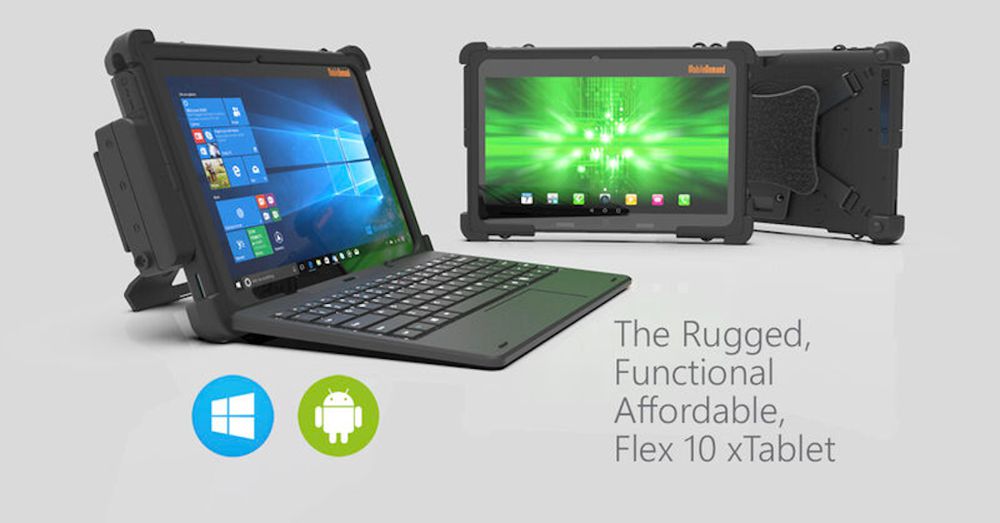 MobileWorxs introduces affordable Flex 10 Windows 10 and Android 9 rugged tablets