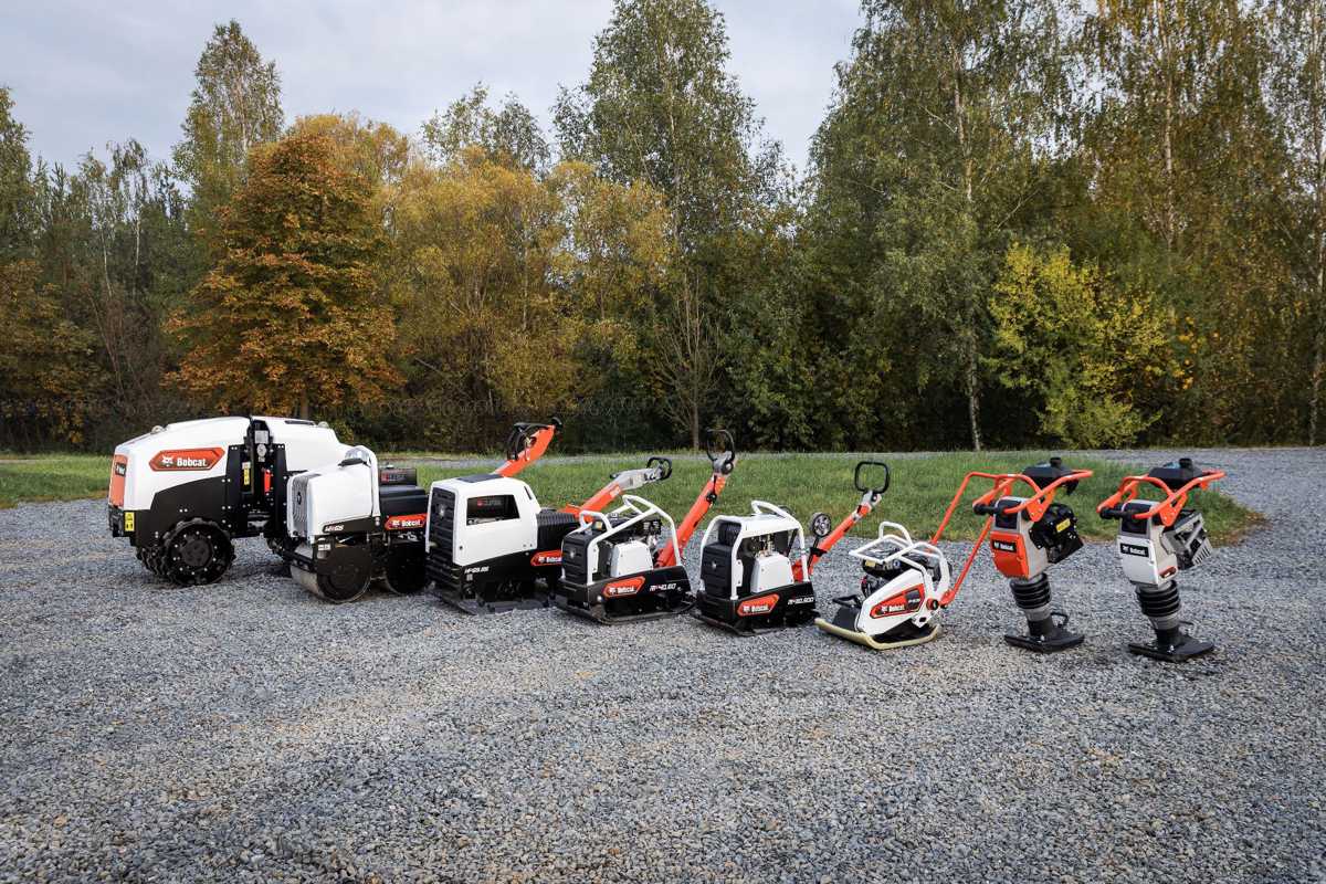 Bobcat smooths the way with new light compaction product line