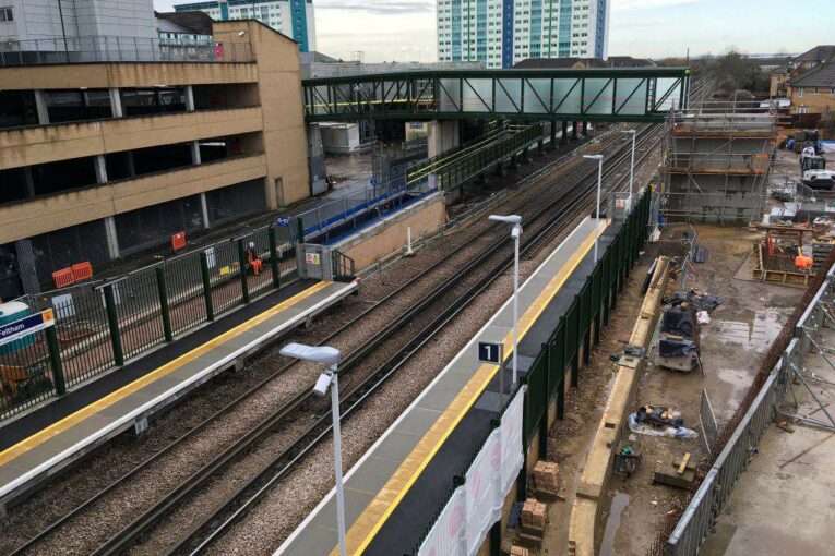 Feltham Station upgrade completed 