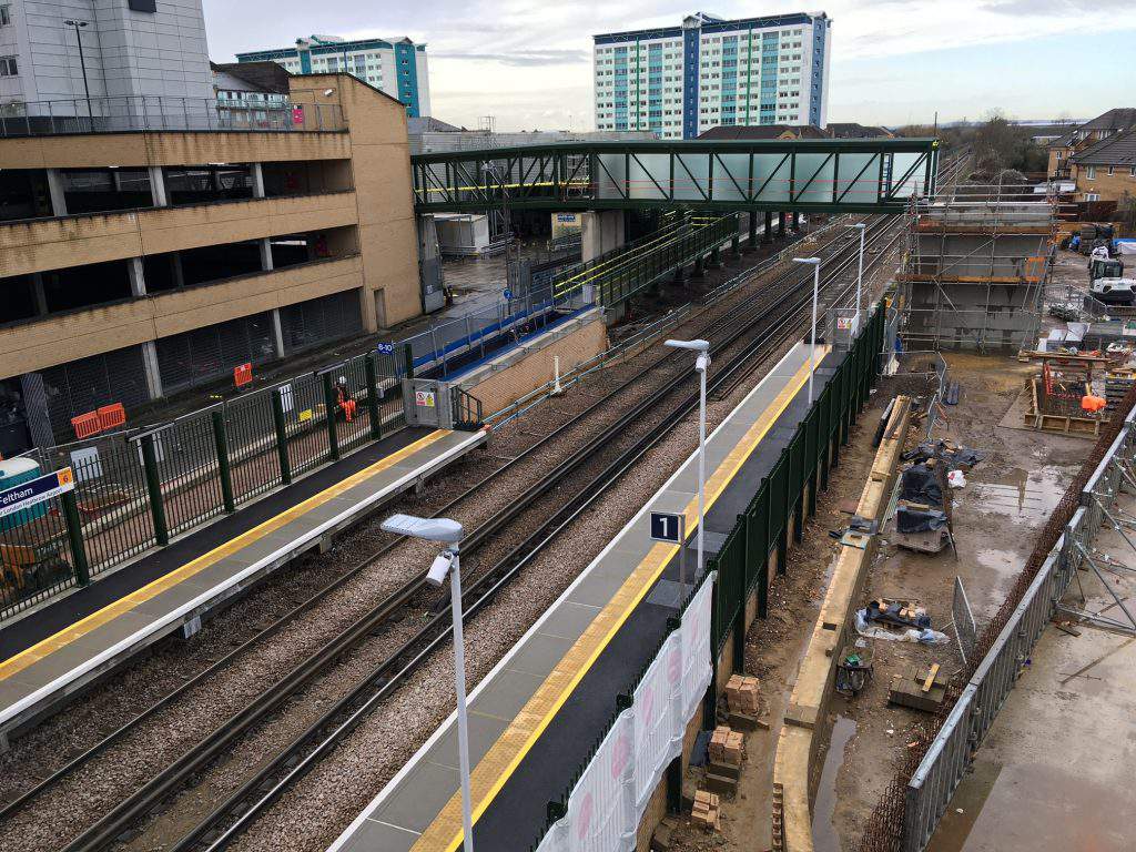 Feltham Station upgrade completed 