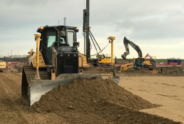 The new Cat D5 Dozer sets the pace in Wales