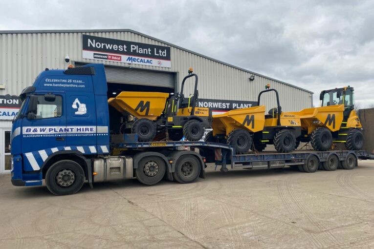 Norwest Plant agrees multi-million pound site dumper deal with Mecalac