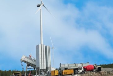 Kymppibetoni Oy chooses Rapidbatch Mobile Concrete Plant for Wind Farm Foundations