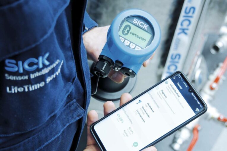 SICK 80GHz free-space radar technology delivers continuous level measurement