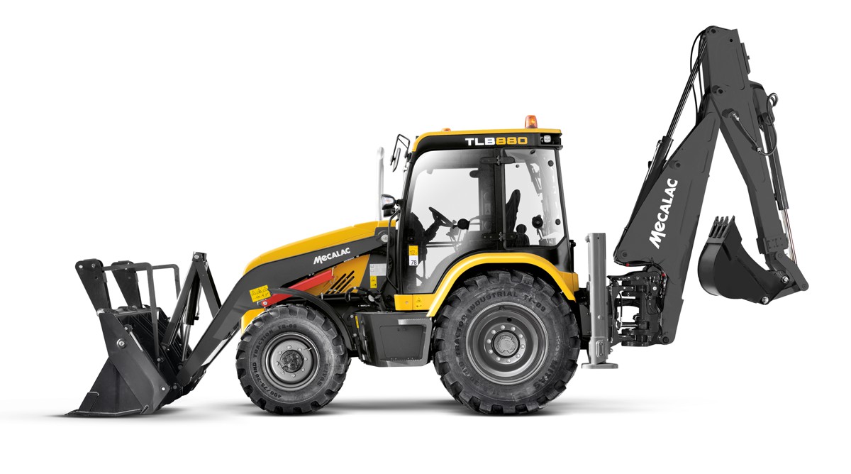 Mecalac unveils the all-new TLB880 Backhoe Loader