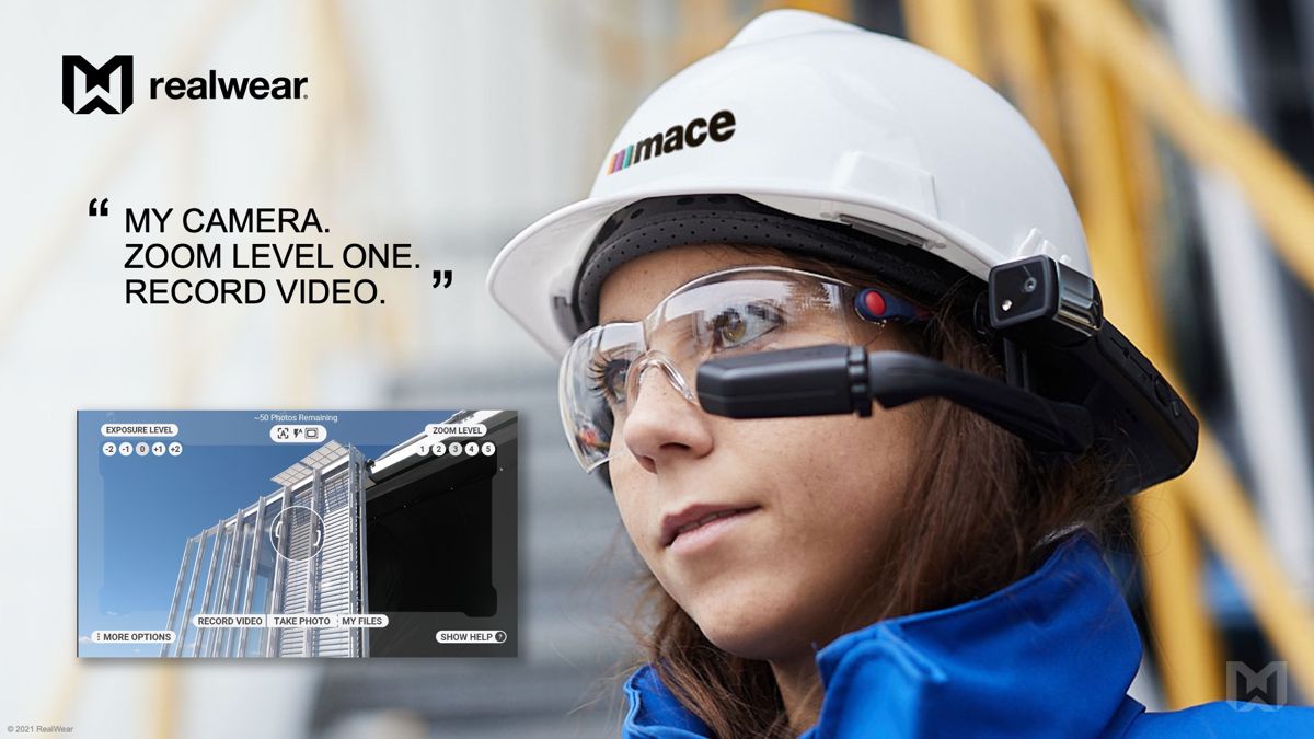 Mace Group and RealWear deploying hands-free head-mounted wearable devices