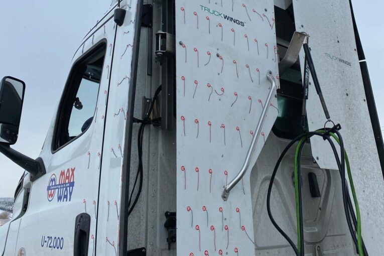TruckLabs successfully tests TruckWings to save diesel
