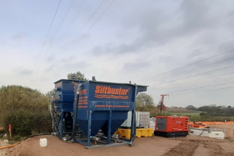 Siltbuster helping to protect Aquatic Ecosystems on £200m M55 motorway project