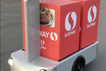 Albertsons and Tortoise launch remote-controlled delivery cart trials in California