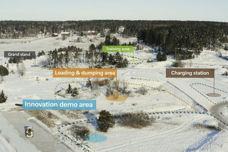 VolvoCE opening Test and Demo Area for sustainable and autonomous solutions