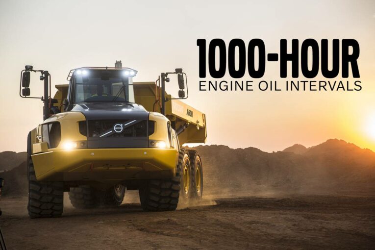 VolvoCE extends Oil-change intervals to 1,000 hours