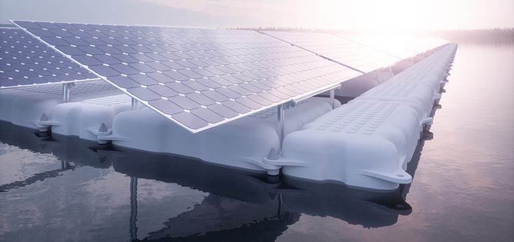 Floating solar photovoltaic plant funded by EBRD in Albania