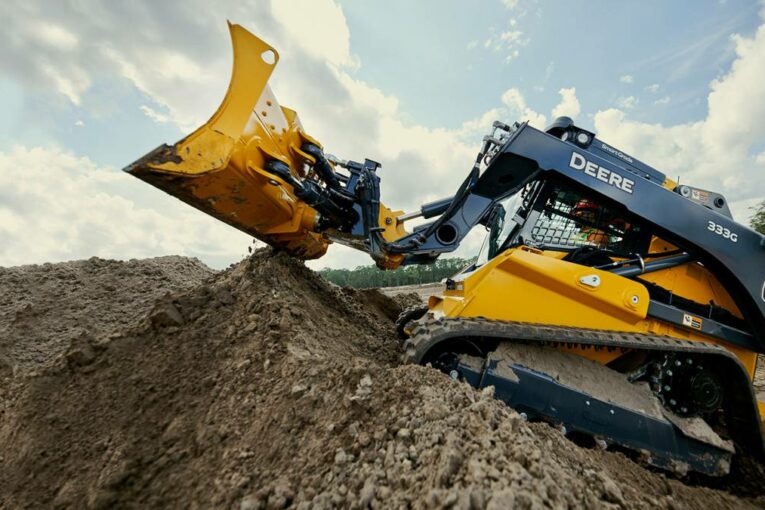 John Deere Compact Machine now features Integrated Grade Control
