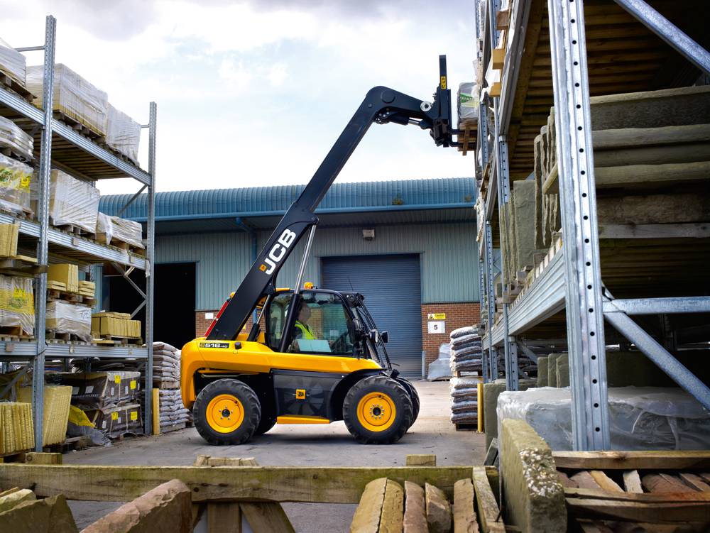 JCB updates Loadall Telehandlers for the European construction market