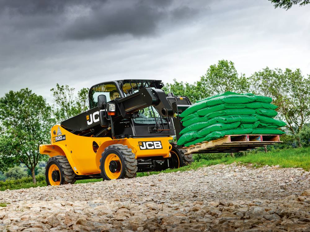 JCB updates Loadall Telehandlers for the European construction market