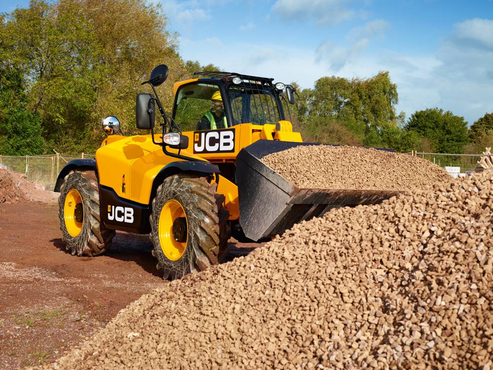 JCB updates Loadall Telehandlers for the European construction market