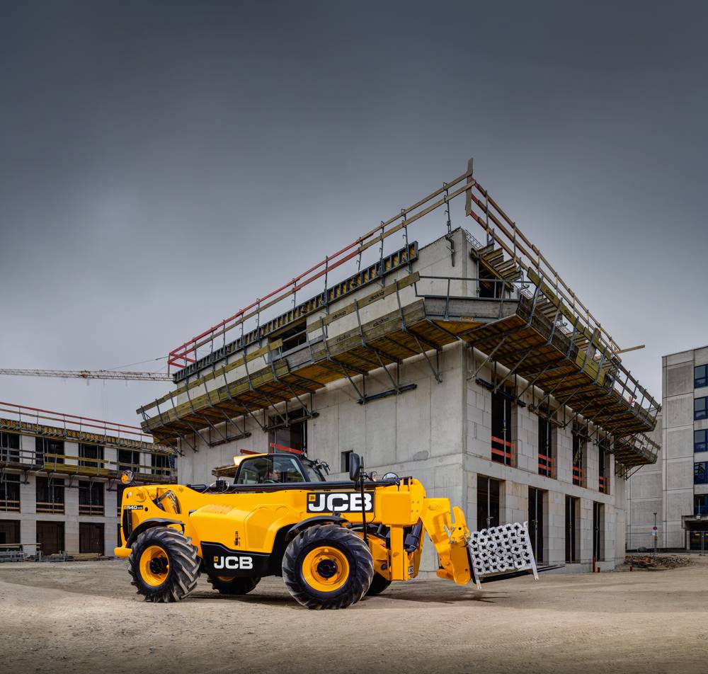 JCB updates Loadall Telehandlers for the European construction market