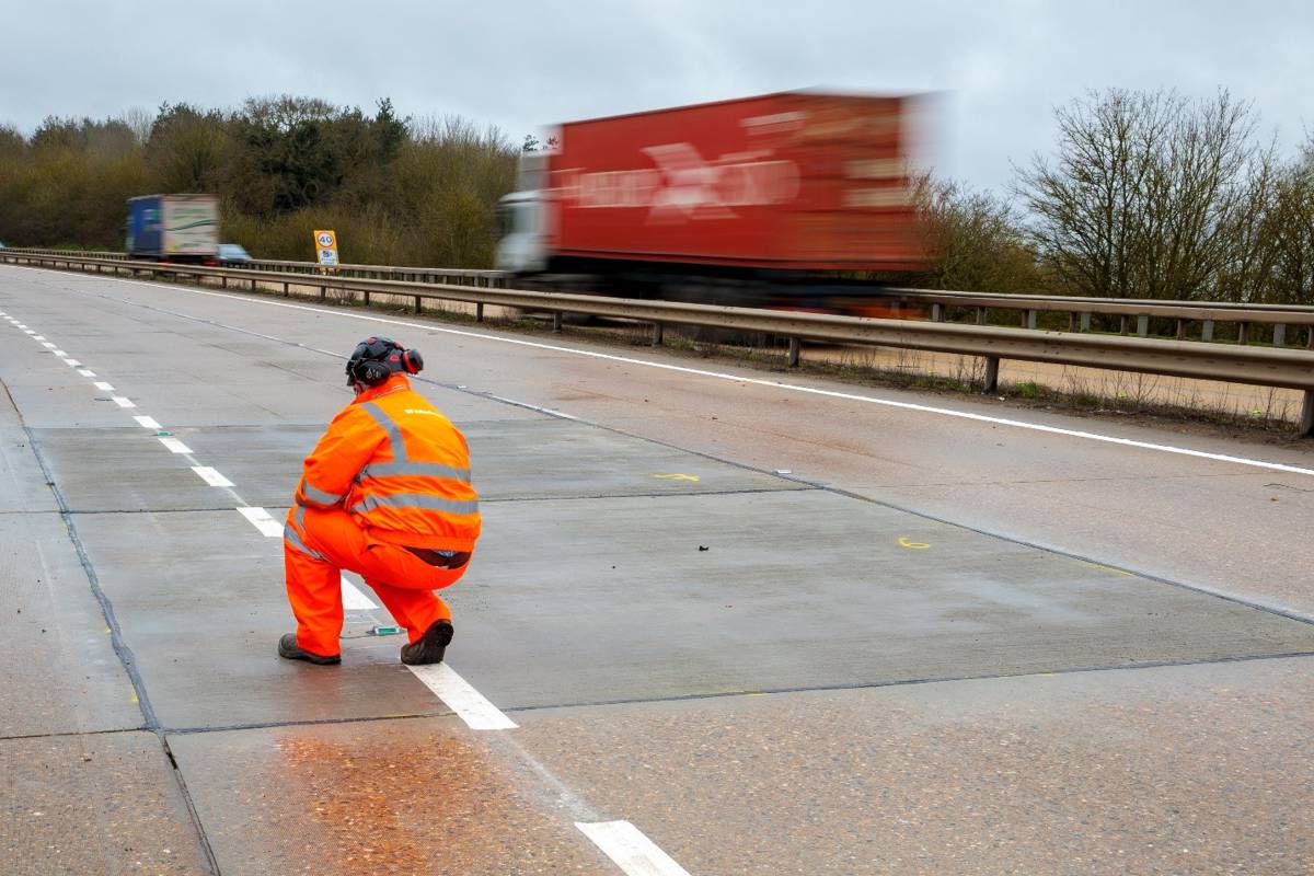 Highways England unveils initiative to revitalise ageing concrete roads