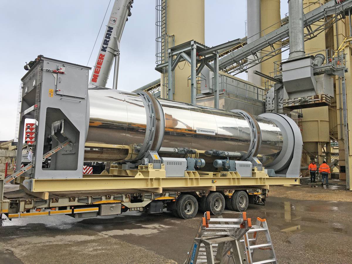 Benninghoven renews existing mixing plants by retrofitting new technology