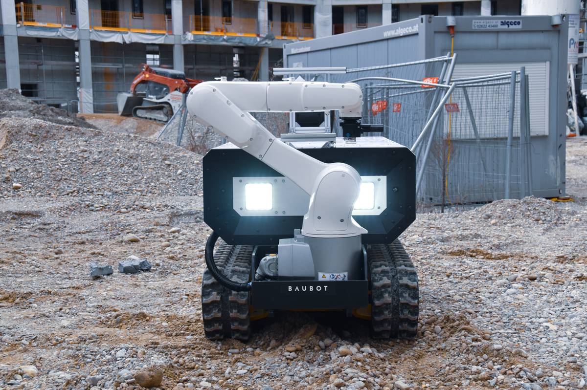 Austrian start-up Baubot reveals multi-functional Construction Robot