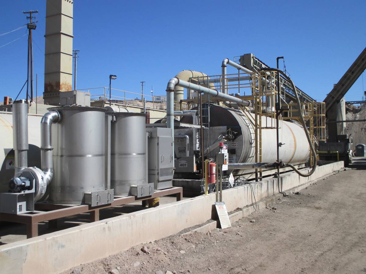 Eliminate Asphalt Plant VOCs and odours with Blue Smoke Control