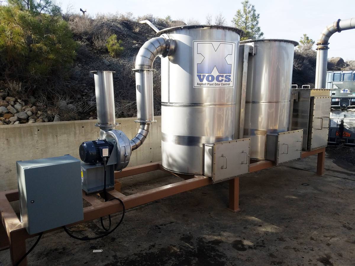 Eliminate Asphalt Plant VOCs and odours with Blue Smoke Control