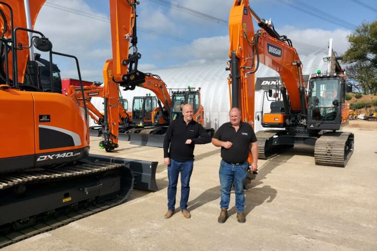 DCV Engineering expands with a new Doosan Excavator fleet