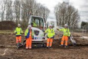 Eurovia Contracting goes greener with UK's first electric Volvo mini-excavator