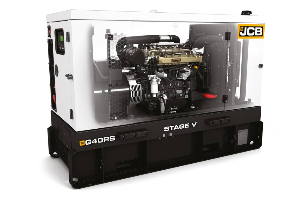 JCB launches Rental Series Generator with EU Stage V power