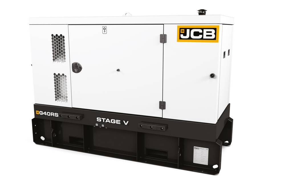 JCB launches Rental Series Generator with EU Stage V power
