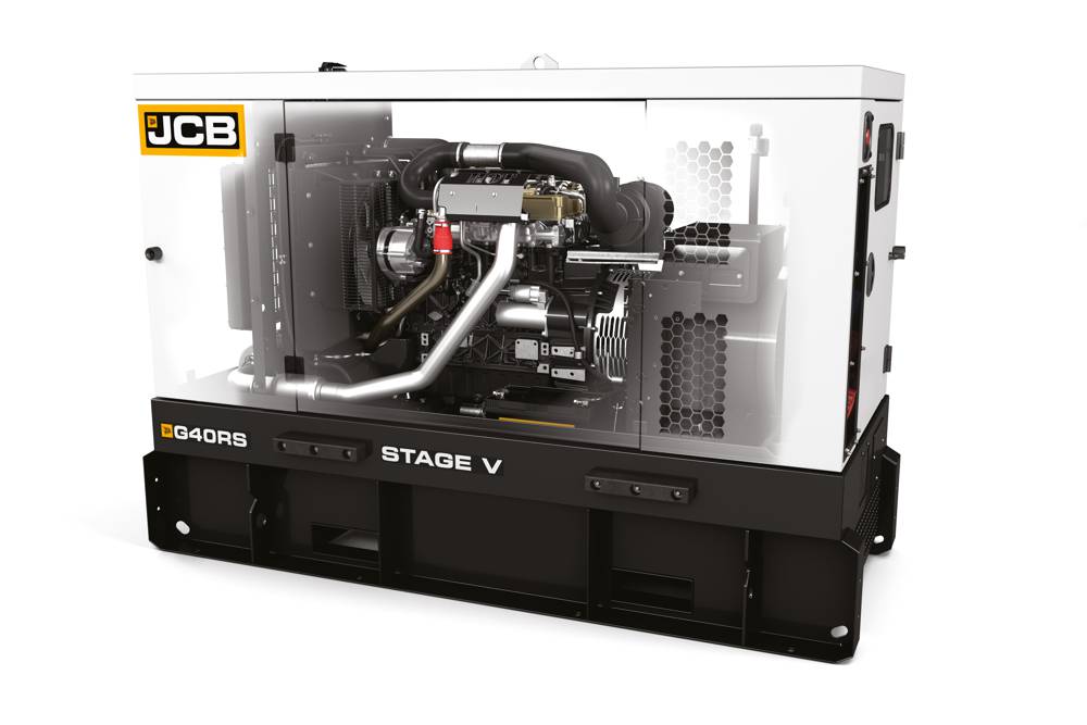 JCB launches Rental Series Generator with EU Stage V power