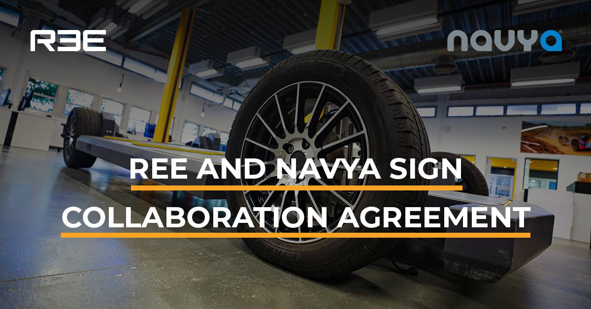 Navya and REE Automotive announce to develop a level 4 autonomous systems